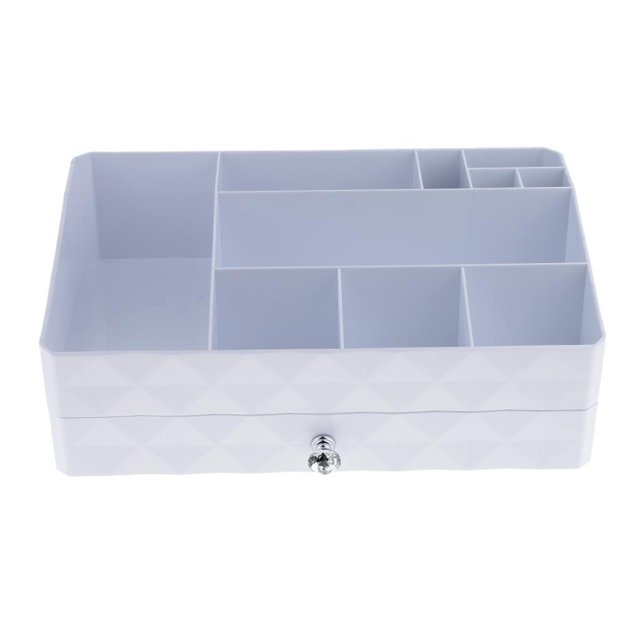 Caja de Alamcenamiento Cosmético / Organizador de Joyería Capas Material de ABS de Macarena Estuche de maquillaje