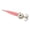 Pink, variant on Suodoka LED Deep Sea Glowing Fishing Lure, Luminous Squid Jig Hook with Built-in Battery for Saltwater Fishing, 3.54 inches / 9 cm, White