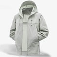 thumbnail image 1 of pstuiky Camisas casuales de manga larga para hombre, Blusa informal de color liso con capucha y manga larga raglán para hombre, resistente al sol, con cordón ajustable camisetas de hombre xxl, 1 of 6