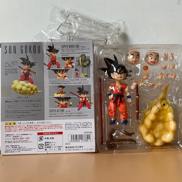 SHFiguarts-Figura de acción de Dragon Ball, Son Gokou Anime, Black Son Goku Goku Model Toy, Butter GBZ Son Goku Gift for peuvC zhangyuxiang unisex