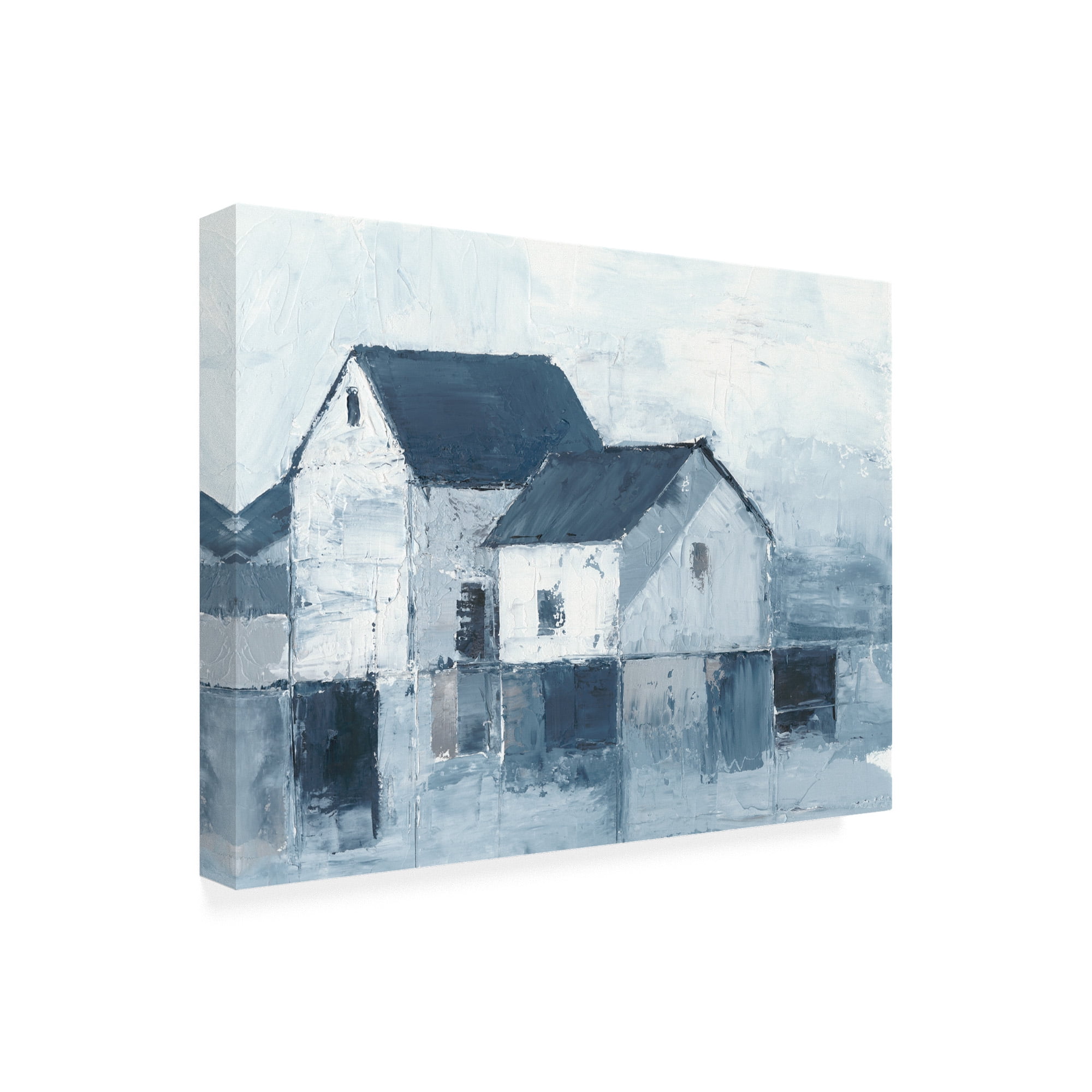 Trademark Fine Art 'Indigo Barns I' Canvas Art by Ethan Harper