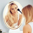 thumbnail image 4 of Gymax Hollywood Vanité Éclairé Maquillage Miroir Télécommande 4 Couleur Gradation Blanc, 4 of 9