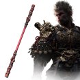thumbnail image 4 of WuKong Weapon Golden Cudgel Crafts Adornos Artesanales para Personal (30 Cm  Marrón Oscuro), 4 of 9