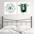 thumbnail image 4 of Empire Art "African Bluebell and Rose Veil" 2 Piece Frameless Free Floating Tempered Glass Panel Graphic Wall Art, 4 of 4
