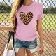 thumbnail image 2 of Camisetas de Manga Corta para Mujeres, Camiseta de Cuello Redondo Impresa de Moda, Primavera Y Verano Casual, 2 of 9
