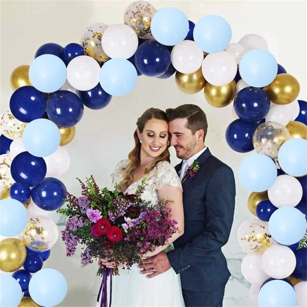 Yansion Blue Balloon Arch Garland Kit, 94-Piece photo 5