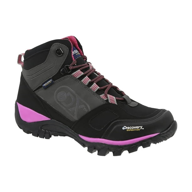 Bota Hiking Para Dama Discovery Expedition Sochi 1963 Negro Fiusha