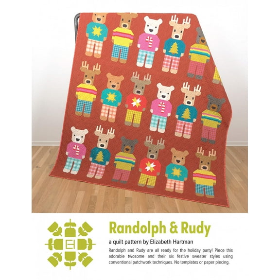 Randolph Rudy Quilt Pattern by Elizabeth Hartman