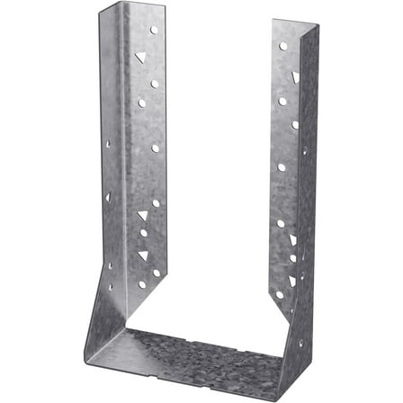 Simpson Strong-Tie HUC ZMAX Galvanized Face-Mount Concealed-Flange Joist Hanger for 6x12