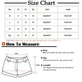 thumbnail image 3 of Summer Saving! Ashirexll Women's Shorts, High Waisted Shorts Women, Women's Solid Color High Waist Loose Wide Leg Pants Solid Color Casual Shorts, 3 of 5