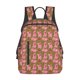 thumbnail image 1 of Fotbe Cartoon Pigs Mochila Ligera para Hombres y Mujeres - Duradera y Resistente al Agua, Ideal para Escuela, Trabajo, Viajes y Uso Diario, 1 of 7