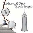 thumbnail image 5 of Lunxisen 1 Pcs Brown Leather Repair Gel Scratch Filler Cream Restorer for Couches Car Seats Shoes Bags Furniture Jacket Crack Fix(20ml), 5 of 9
