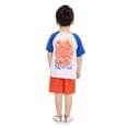 thumbnail image 5 of Wonder Nation Toddler Boys Short Sleeve Graphic Tee and Shorts Set, 2-Piece Sizes 12M-5T, 5 of 7