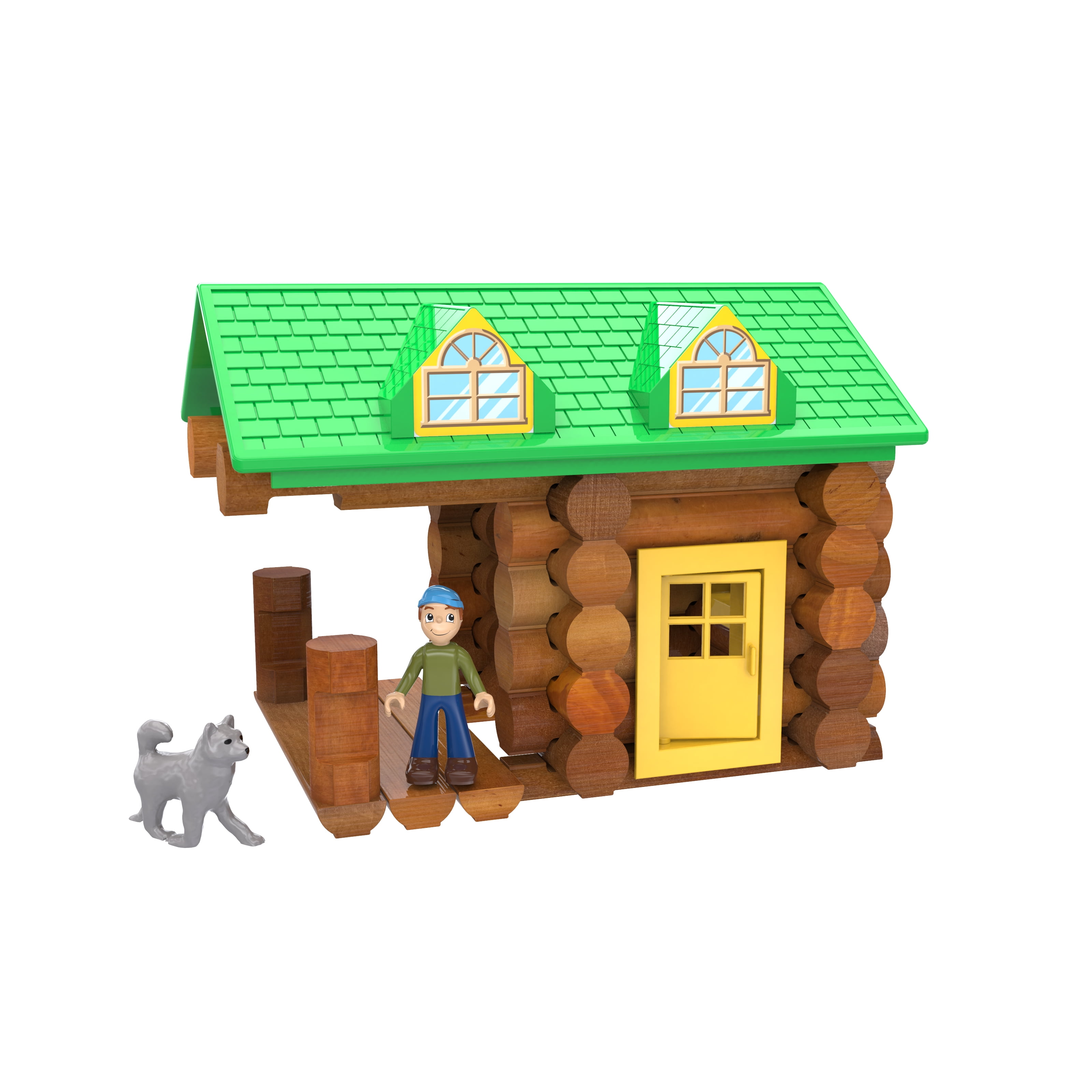 lincoln logs on the trail