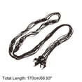 thumbnail image 3 of Cinturón de Cintura Ajustable Elegante de Beads 1 Pc Color Café, 3 of 6