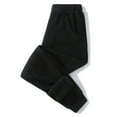 thumbnail image 5 of Piuwrlz Teen Sweatpants Boys Jogger Pants Relaxed Fit Plush Pant Black Size 12-13Years, 5 of 7