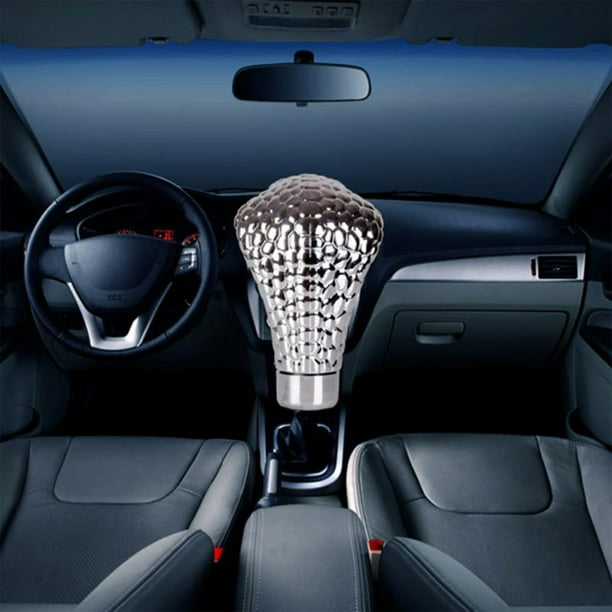 Car Accessories ESSSUT universal Snake Shape Gear Shifter Knob With Led Lights Stylish Ergonomic Lever Head For Cars Silver A Walmart