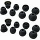 thumbnail image 1 of wonima11 Luckvan Silicone Earbuds Tips for Beats Flex, Beats X Replacement Eartips 8 Pairs L/M/S Double Flange Rubber urBeats3 Beats Flex Ear Tips Black, 1 of 1