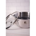 thumbnail image 3 of Cacerola 24 cm Acero Inox SteelBlue Bergner con Tapa Inducción, 3 of 10
