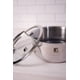 thumbnail image 3 of Cacerola 24 cm Acero Inox SteelBlue Bergner con Tapa Inducción, 3 of 10