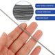 thumbnail image 3 of Wire Rope Kit Stainless Steel Rope Thimble for Hanging Use 1Set, 3 of 4