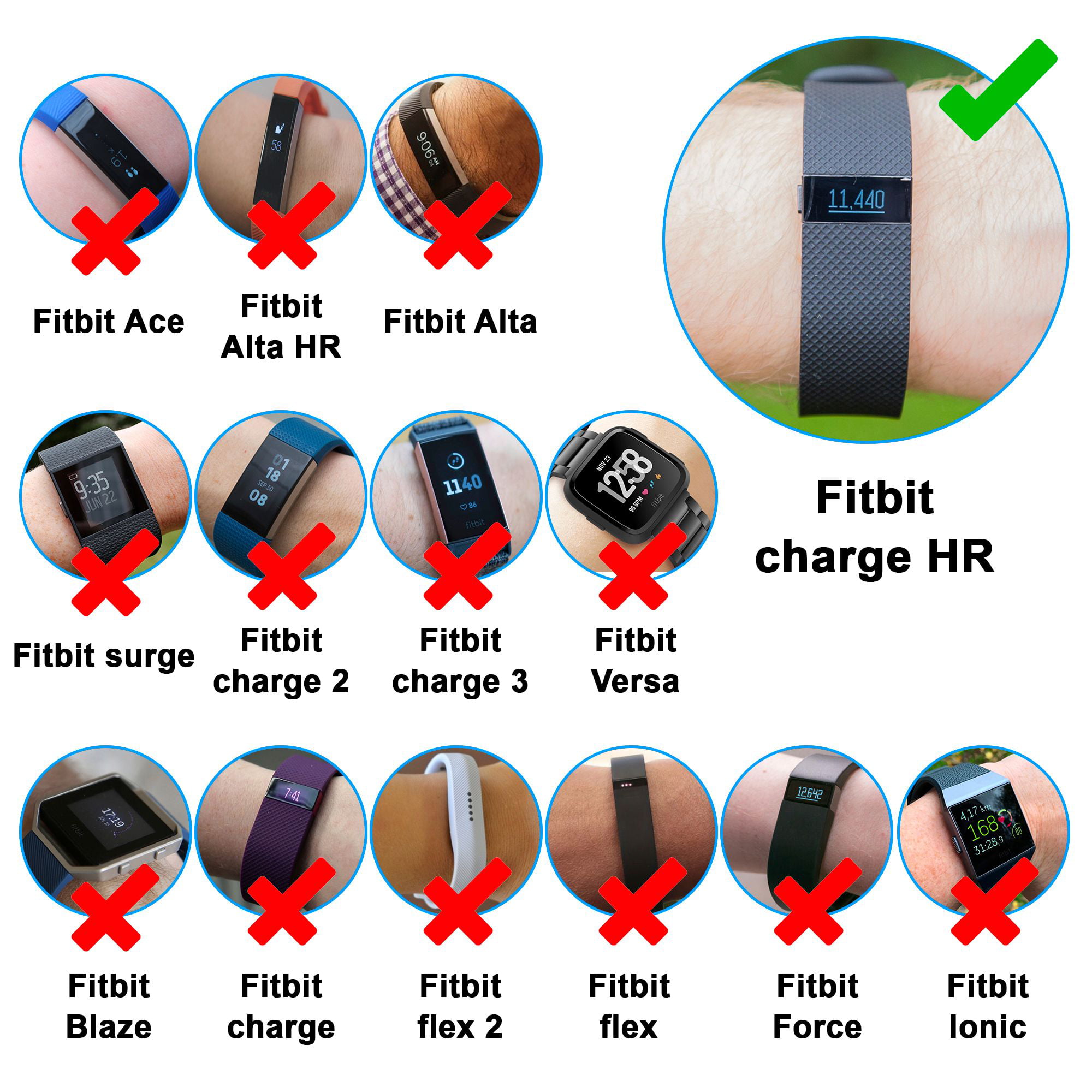 fitbit wireless activity tracker wristband