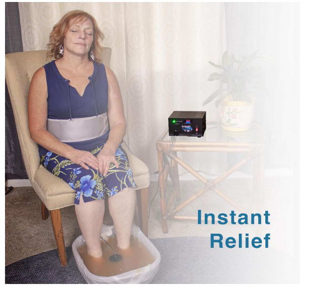HEALTHandMED IonizeMe Maxx Ionic Foot Bath Detox Machine – Powerful 20V, 2.5A Heavy Duty Foot Massager Spa, Pedicure Foot Spa, Ultimate Package, 5-Year Warranty, Made in USA