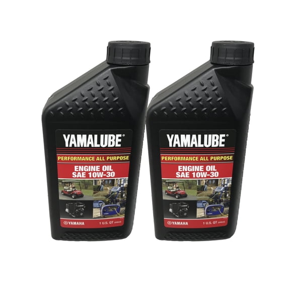 Yamaha Genuine OEM Yamalube 10W-30 Engine Oil LUB-10W30-GG-12 - 2 Pack
