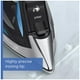 thumbnail image 4 of Plancha Rowenta DW5360 Focus Xcel de 1750 vatios con bomba de vapor, antigoteo y suela de 400 orificios, color azul (renovada), 4 of 5