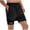 Black, variant on lcziwo Shorts for Men Big and Tall Faux Two Piece Casual Elastic Waist Beach Shorts Camping Fishing Outdoor Drawstring Work Shorts with Pockets Gray XXXL