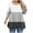 Fall Clothes White, variant on Womens Plus Size Tunic Tops with Legging, Long Sleeve Shirts for Women Fall Clothes Casual Color Patchwork Oversized Crewneck Dressy Blouses