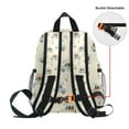 thumbnail image 5 of FORMRS School Backpack with Front Zippered Pocket 12" Student Travel Daypack, Ice Cream Trucks Pattern, 5 of 6