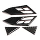 thumbnail image 4 of Juego de 4 botones para volante de fibra de carbono para modelos LHD Serie 5 E60 2005-2010, 4 of 8