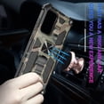thumbnail image 4 of for Samsung Galaxy A13 5G/4G Camouflage Case, Heavy Duty Shockproof Protection Military Grade Built-in Magnetic Kickstand Boys Man Camo Cover for Samsung Galaxy A13 5G/4G MC Army Green, 4 of 7