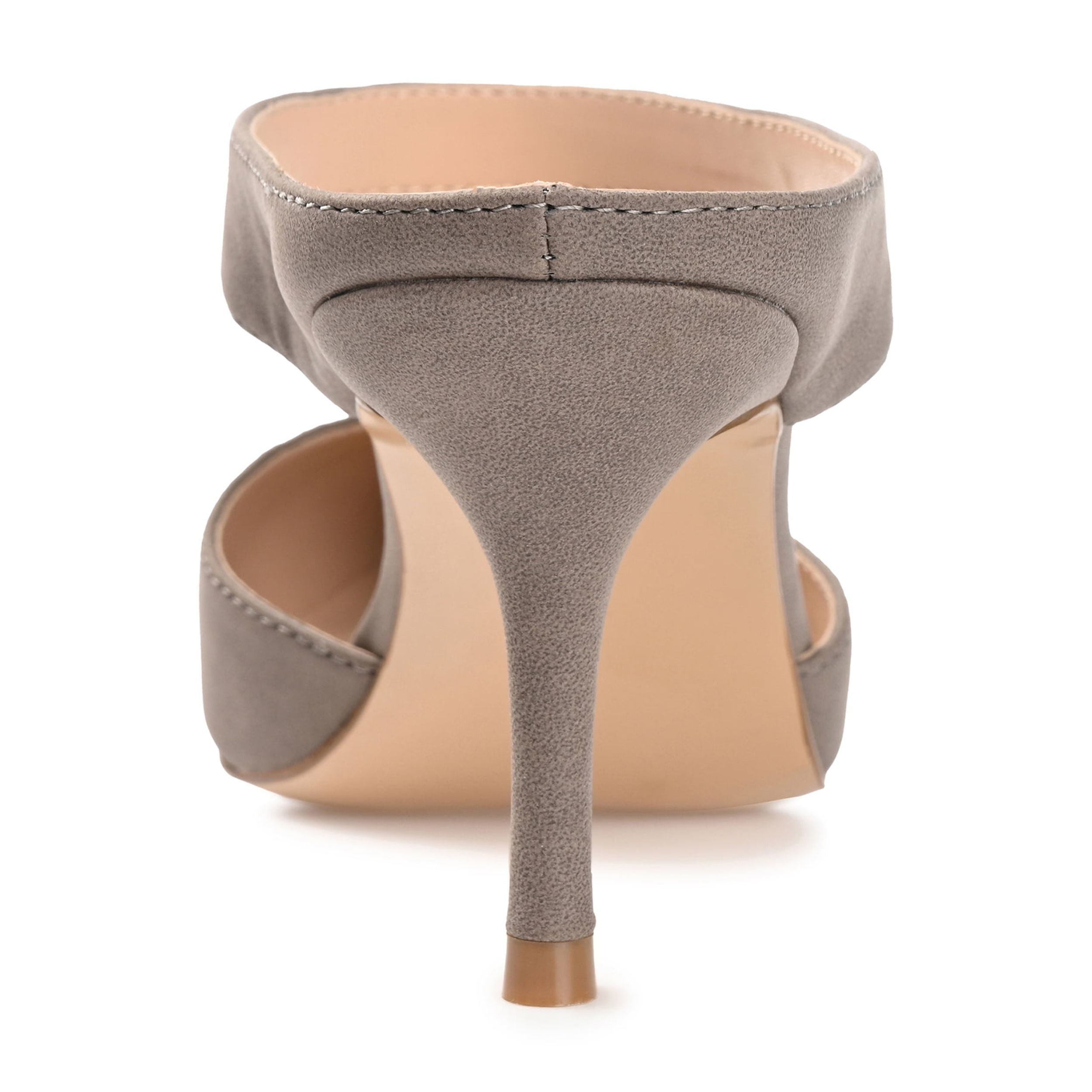 Journee Womens Maevali Mules Mid Stiletto Pointed Toe Pumps
