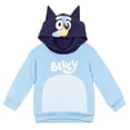 thumbnail image 1 of Sudadera con capucha Bluey para niños pequeños, forro polar, cosplay, 5T, 1 of 8