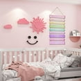 thumbnail image 6 of Pink Room Decor for Girls , Cute Bedroom Wall Decor, Boho Rainbow Wall Art Signs, Trendy Stuff Decorations for Kids Nursery Bed Room Dorm Classroom Bathroom, 6 of 7