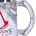 thumbnail image 4 of Assassins Creed White Game Stein Tankard, Hand-Painted Beer Mug with Stainless Steel Insert, Collectible Gamer Gift by Nemesis Now, Officially Licensed, 4 of 7