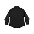 thumbnail image 2 of Burnside B19586505 Baja Long Sleeve Fishing Shirt, Black - Large, 2 of 2