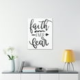 thumbnail image 4 of Scripture Walls Psalm 23:4 Faith Over Fear Bible Verse Canvas Christian Wall Art Ready to Hang Unframed, 4 of 18