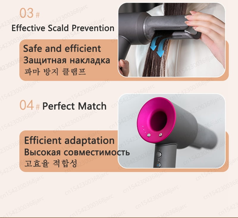 Straight Nozzle Attachment Supersonic Hair Dryer Accessories Hair