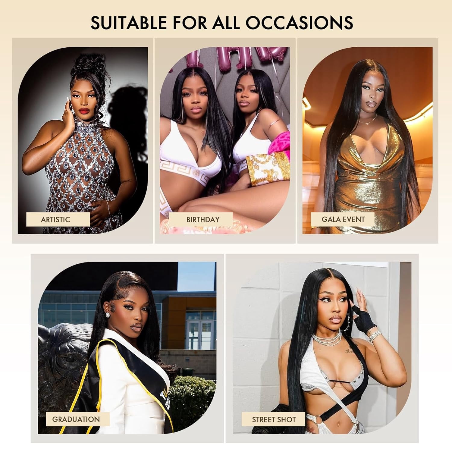 Human Hair 3*Bundles with 4x4 HD Lace Closure Straight34 36 38+24 Inch Brazilian Hair 16A Extensions with Pre Plucked Baby Hair Natural Black Color