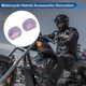 thumbnail image 3 of Accesorios de Casco de Motocicleta Decoración Orejas de Oso de Caramelo para Cascos de Motocicleta Bicicleta Esquí Morado Pegatina 1 Juego, 3 of 6