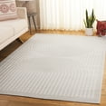 thumbnail image 2 of SAFAVIEH Stella Cameron Abstract Indoor/Outdoor Area Rug, Ivory, 6'7" x 6'7" Square, 2 of 7