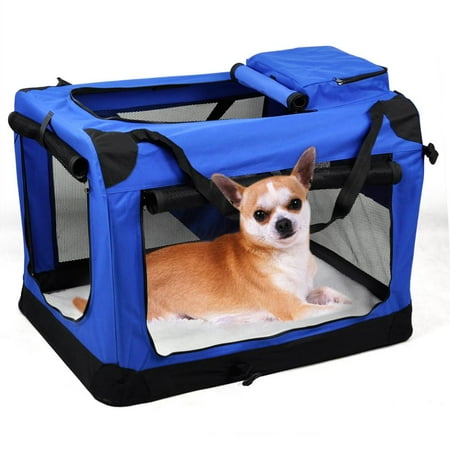dog portable crate soft cage folding kennel travel 2x27 pet foldable walmart yaheetech pets dialog displays option button additional opens