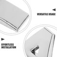 thumbnail image 3 of CTIRCHIU 2 Sets English Letters Decals Mailbox Letter Sign Zinc Alloy Silver High Visibility Outdoor Use, 3 of 8