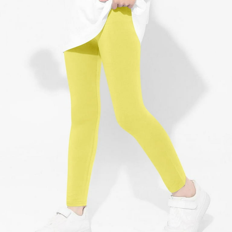 3PC Girls Workout Leggings Toddler Leggings Kids Pants Girls Girls