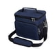 thumbnail image 1 of Bolsa de almuerzo de tela Oxford para mujeres y hombres, bolsas de almuerzo de gran capacidad, duraderas para picnic y comida. Azul, 1 of 9