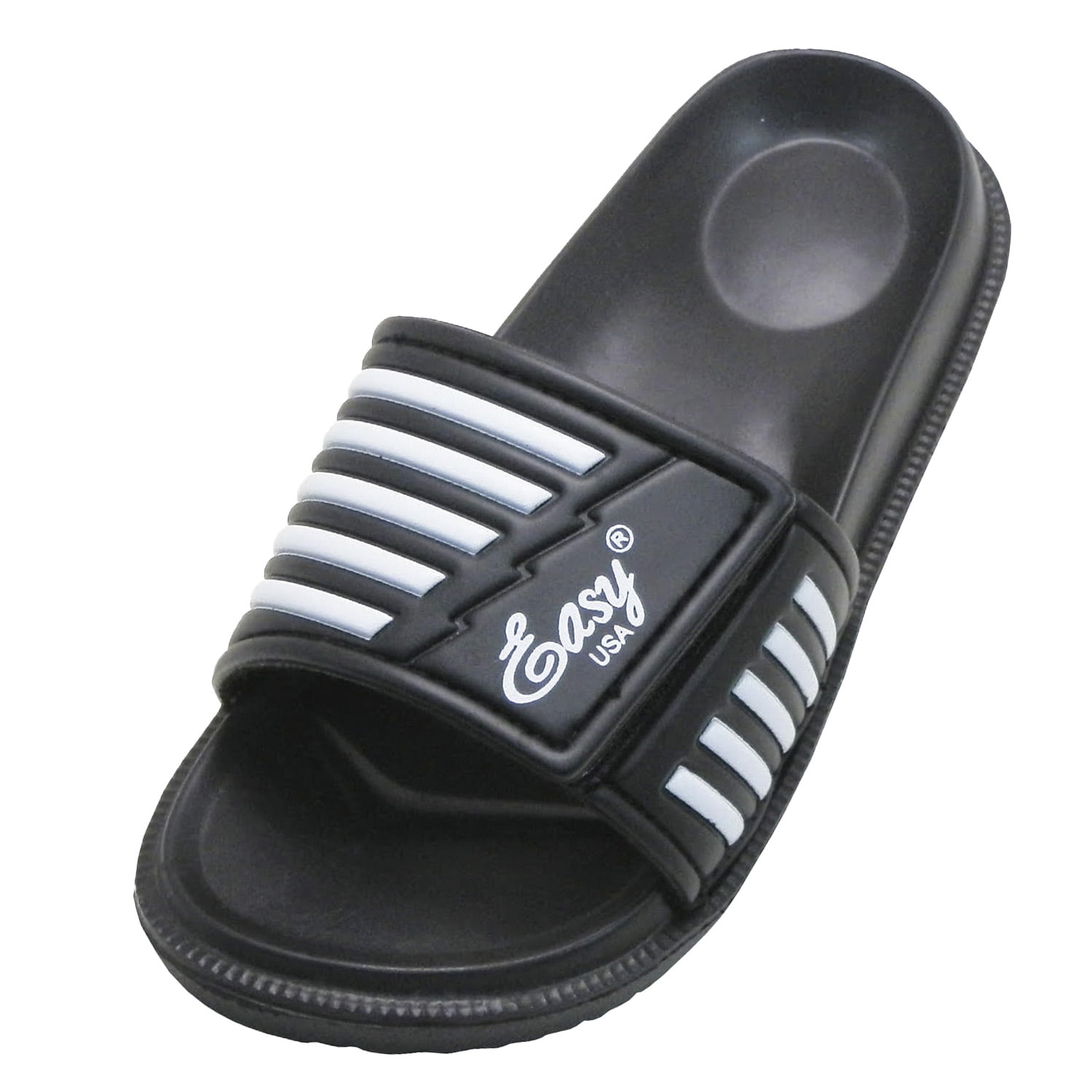 SNJ Boys Youth Slide Sandals Adjustable 