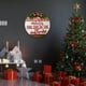 thumbnail image 5 of Colgador de puerta con tema de vacaciones navideñas, colgante de pared con licencia forma forma forma con letras navideñas para decoración de pared de 38x38x5mm Sunnimix Letrero colgante de vacaciones, 5 of 8
